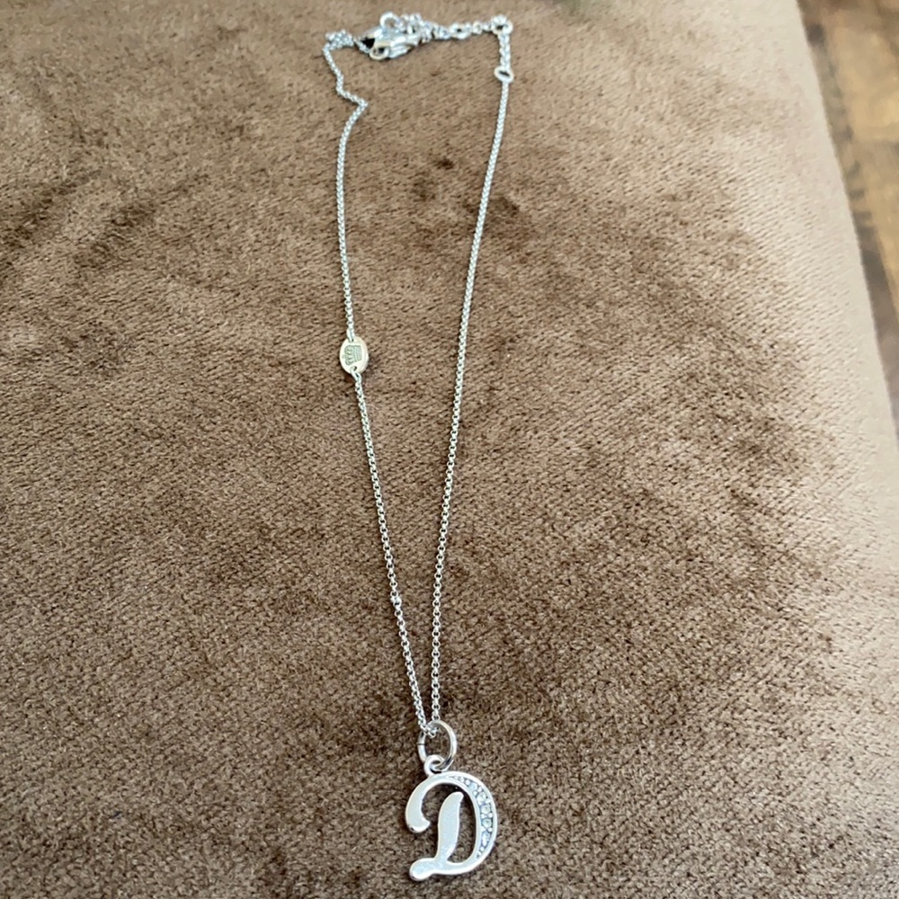 Juicy Couture “D” necklace